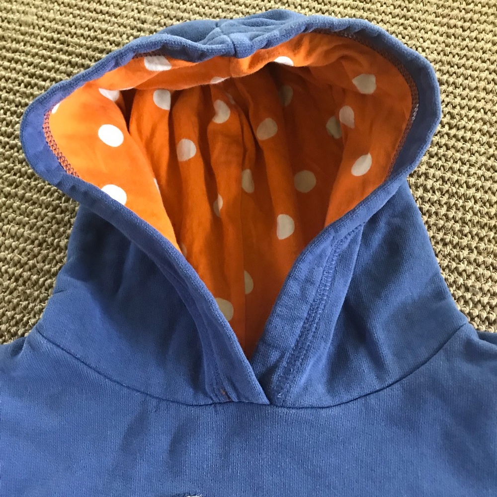 Mini Boden Girls Size 4-5Y Bird Hoodie - Picture 7 of 7